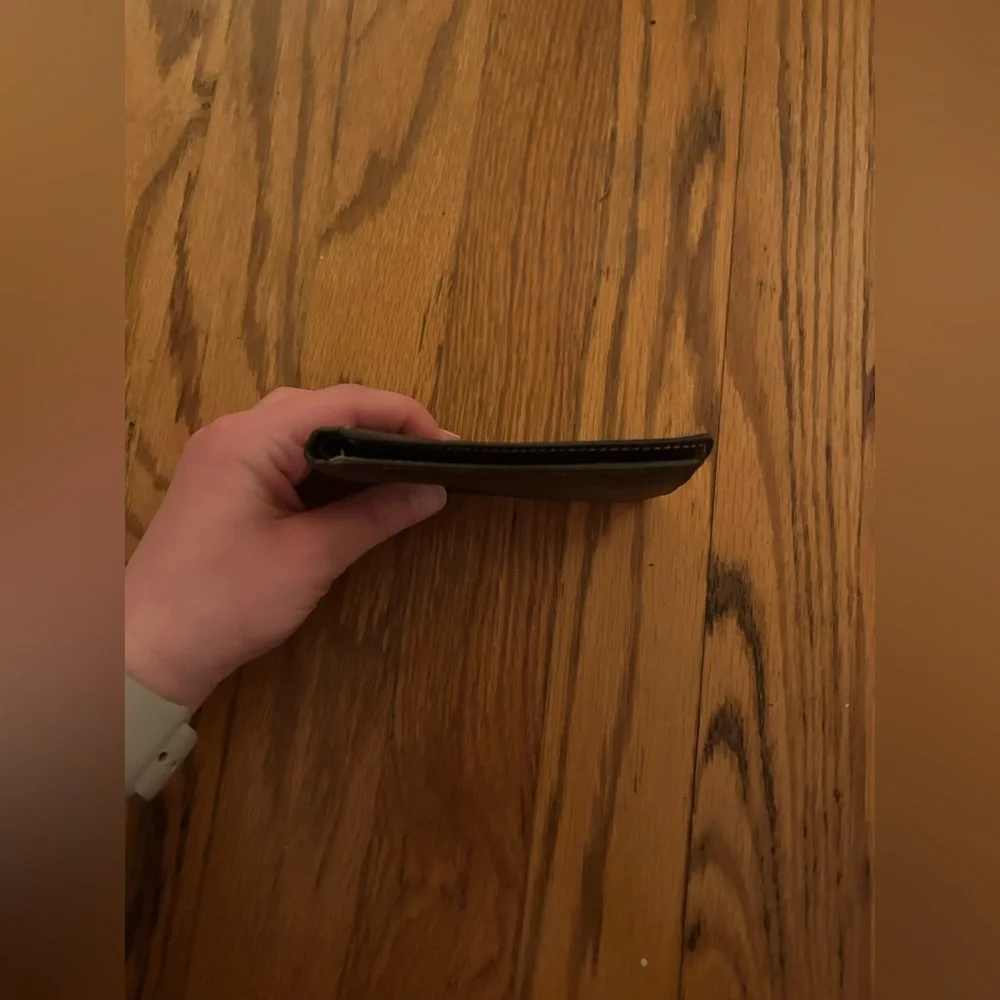Michael Kors Dark Brown/Black Minimalist Classic Wallet